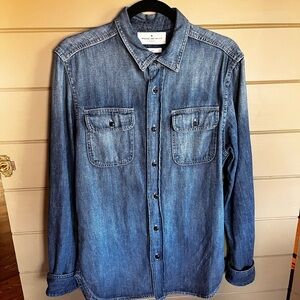 Imogene and Willie Earl Denim Button-Up